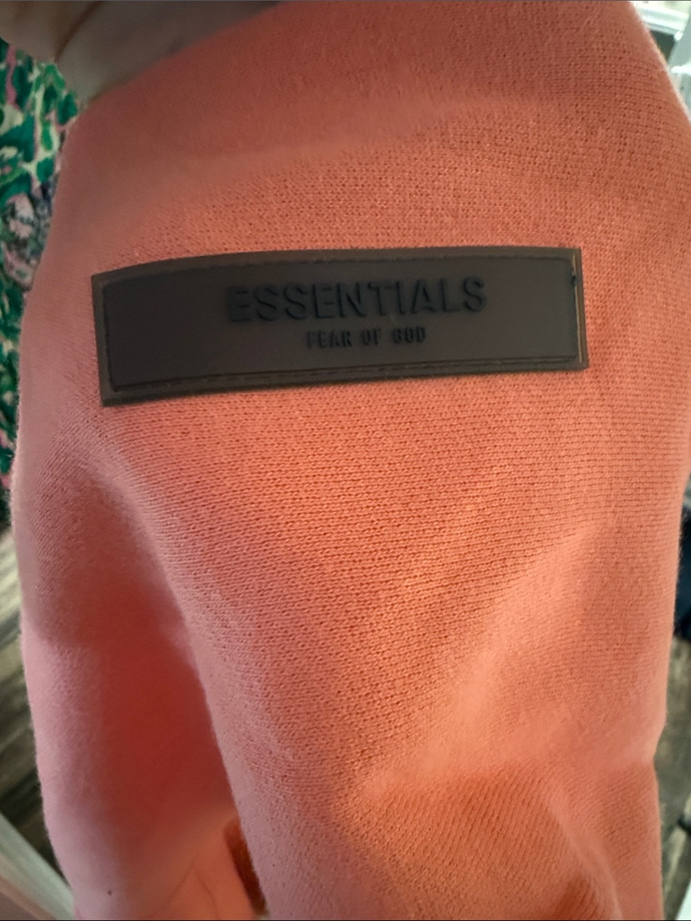 Essentials fear of God coral Hoodie & Shorts Set. Xs. New! - Picture 6 of 9